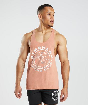 Gymshark Legacy Muške Stringers Roze | HR 2566UZG